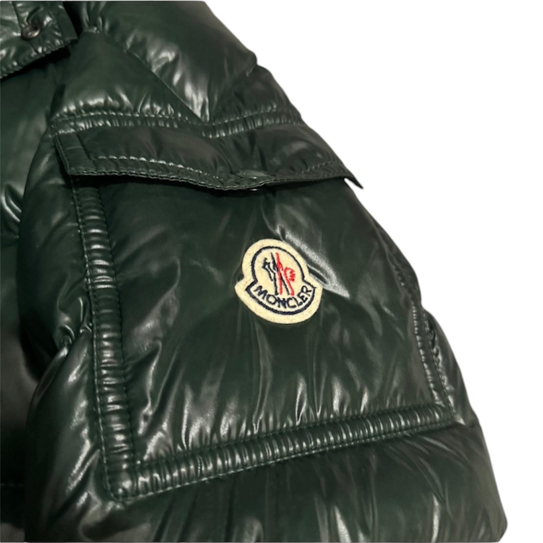 MONCLER MAYA FOREST GREEN | SIZE: 1