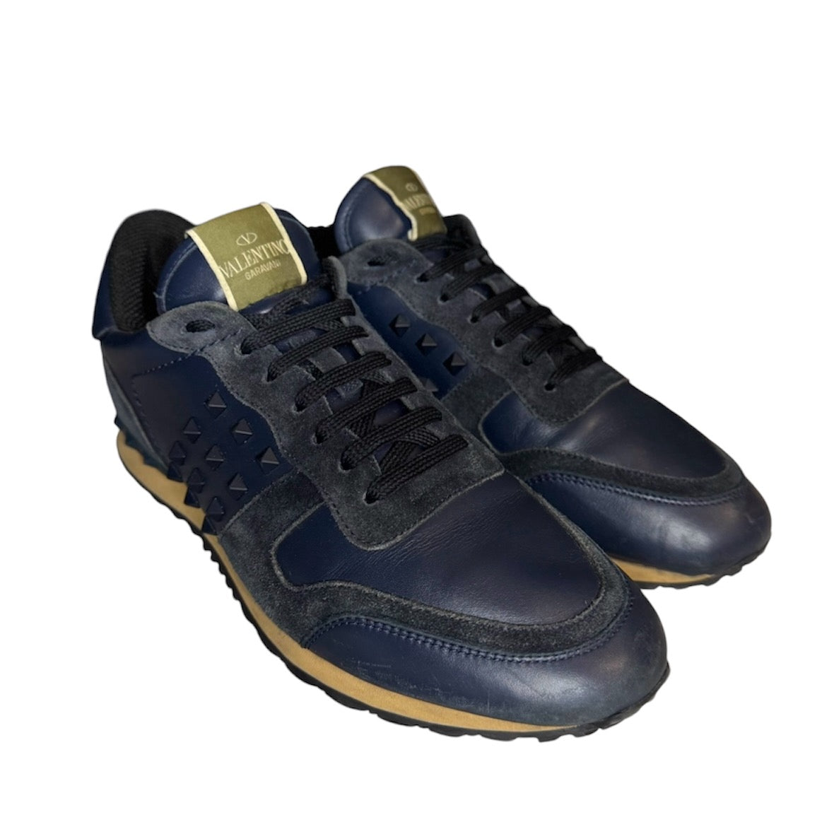 VALENTINO ROCKRUNNER SNEAKER NAVY | SIZE: 42