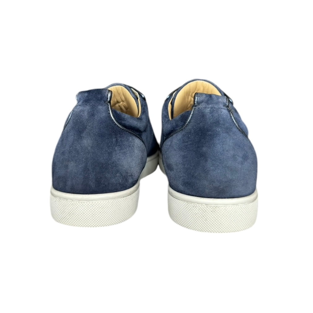 LOUBOUTIN LOUIS JUNIOR SNEAKER BLUE | EU 42