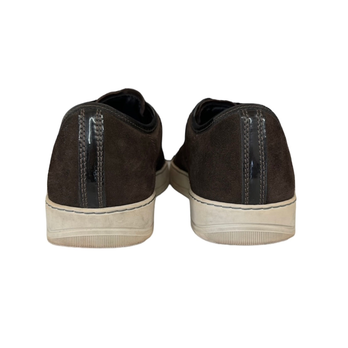 LANVIN DBB1 SUEDE BROWN SNEAKERS | EU 44