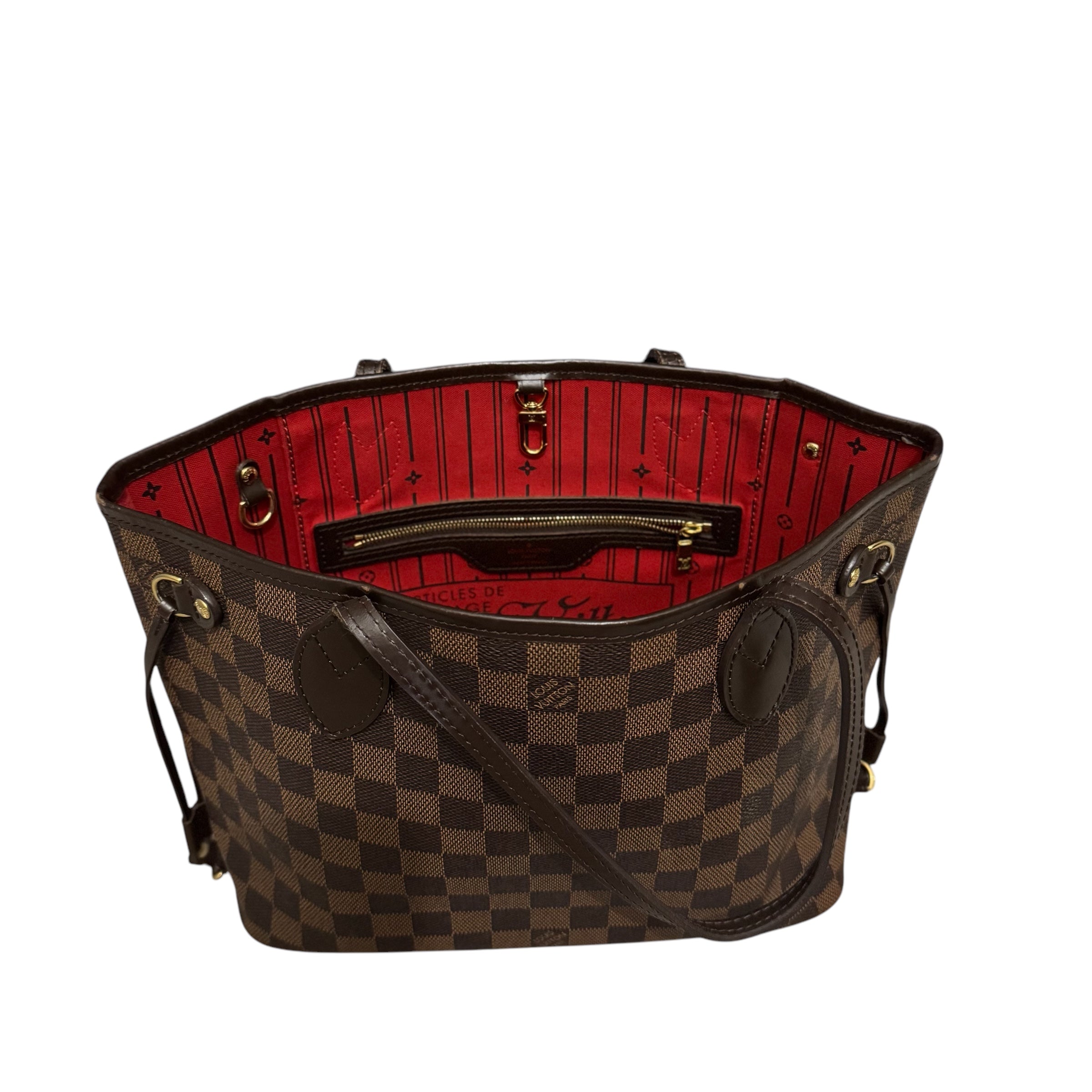 Louis Vuitton damier neverfull pm bag