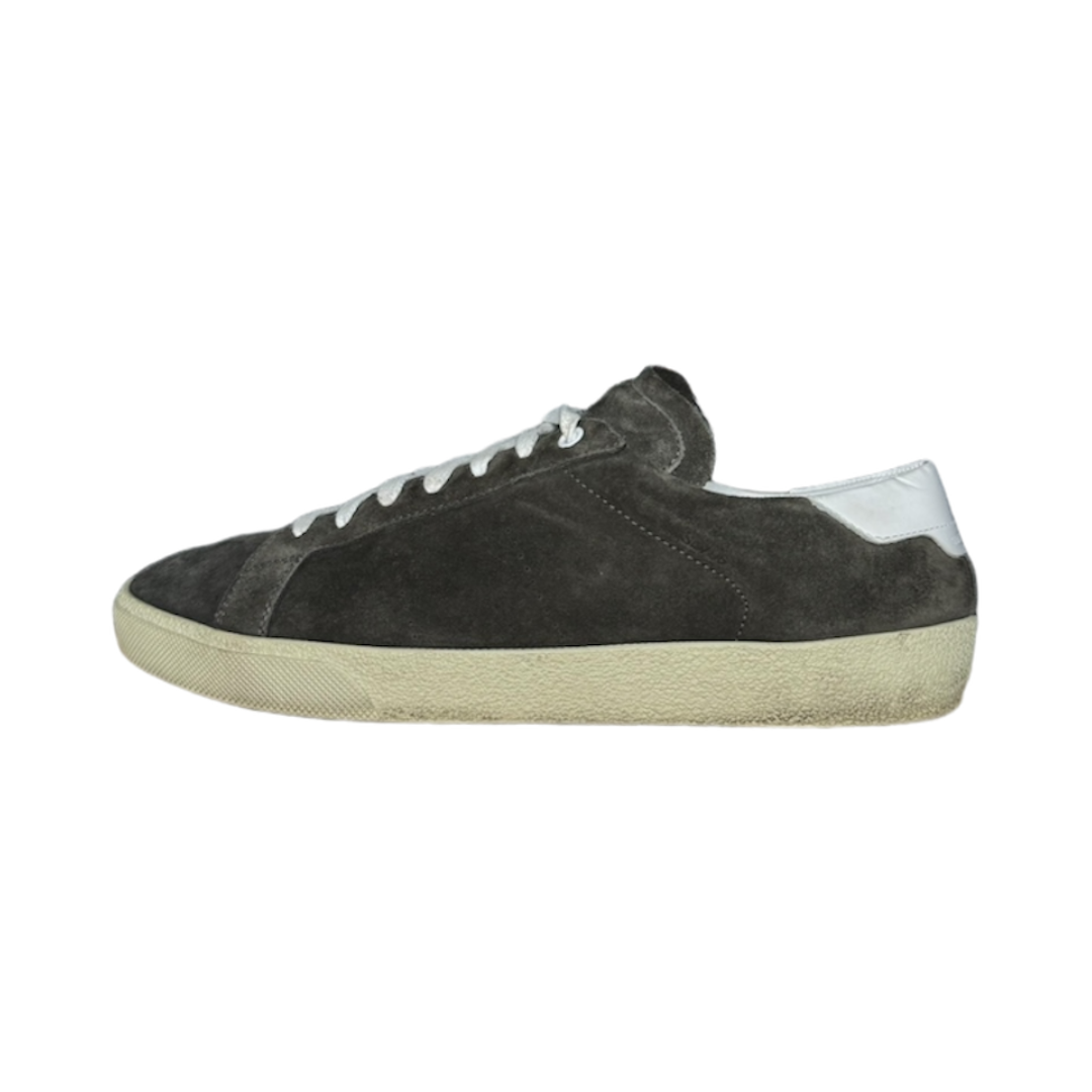 SAINT LAURENT BROWN SUEDE SNEAKER | EU 43