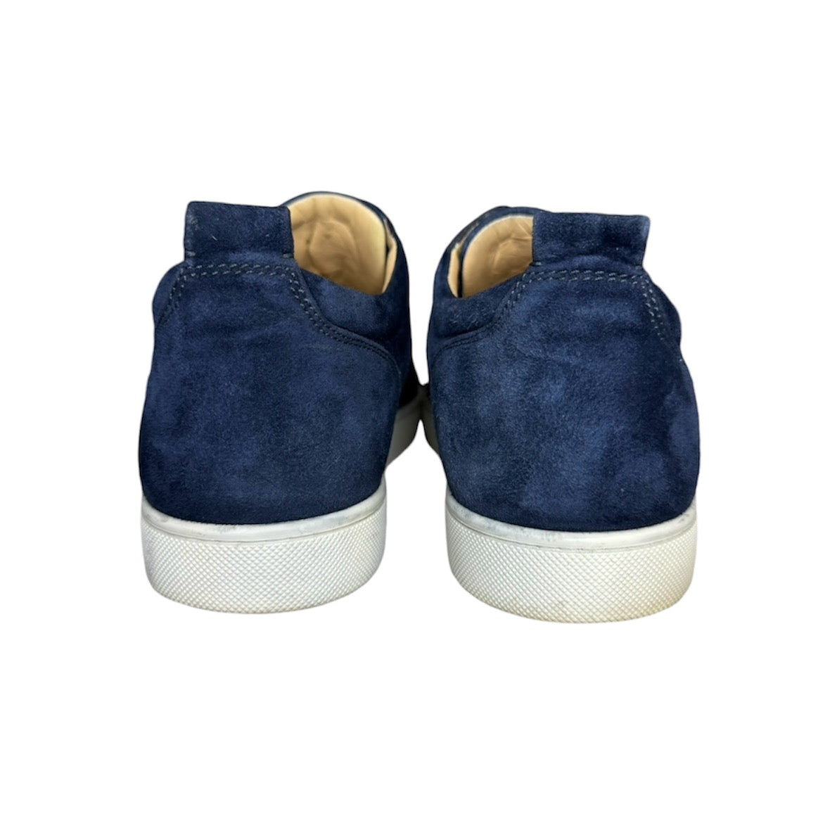 LOUBOUTIN LOUIS JUNIOR SNEAKER NAVY | SIZE: 43