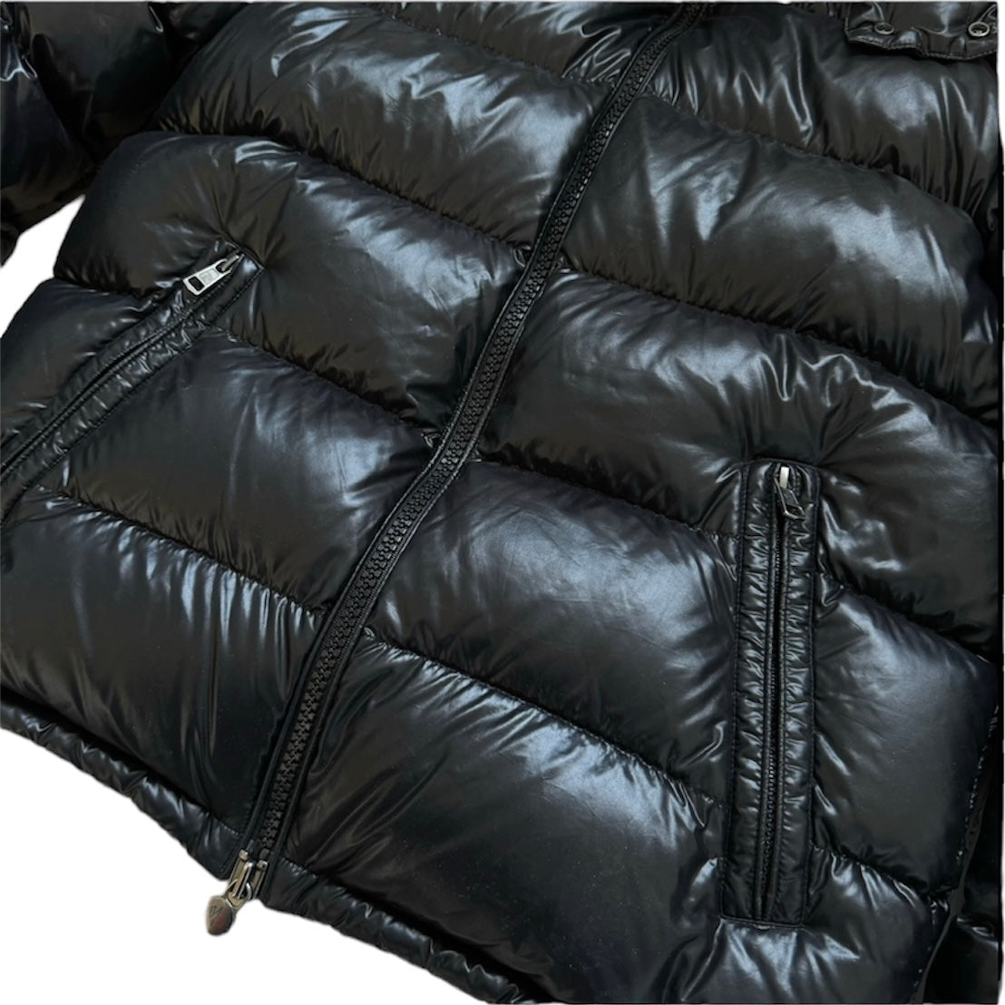 MONCLER MAYA BLACK DOWN JACKET | 3