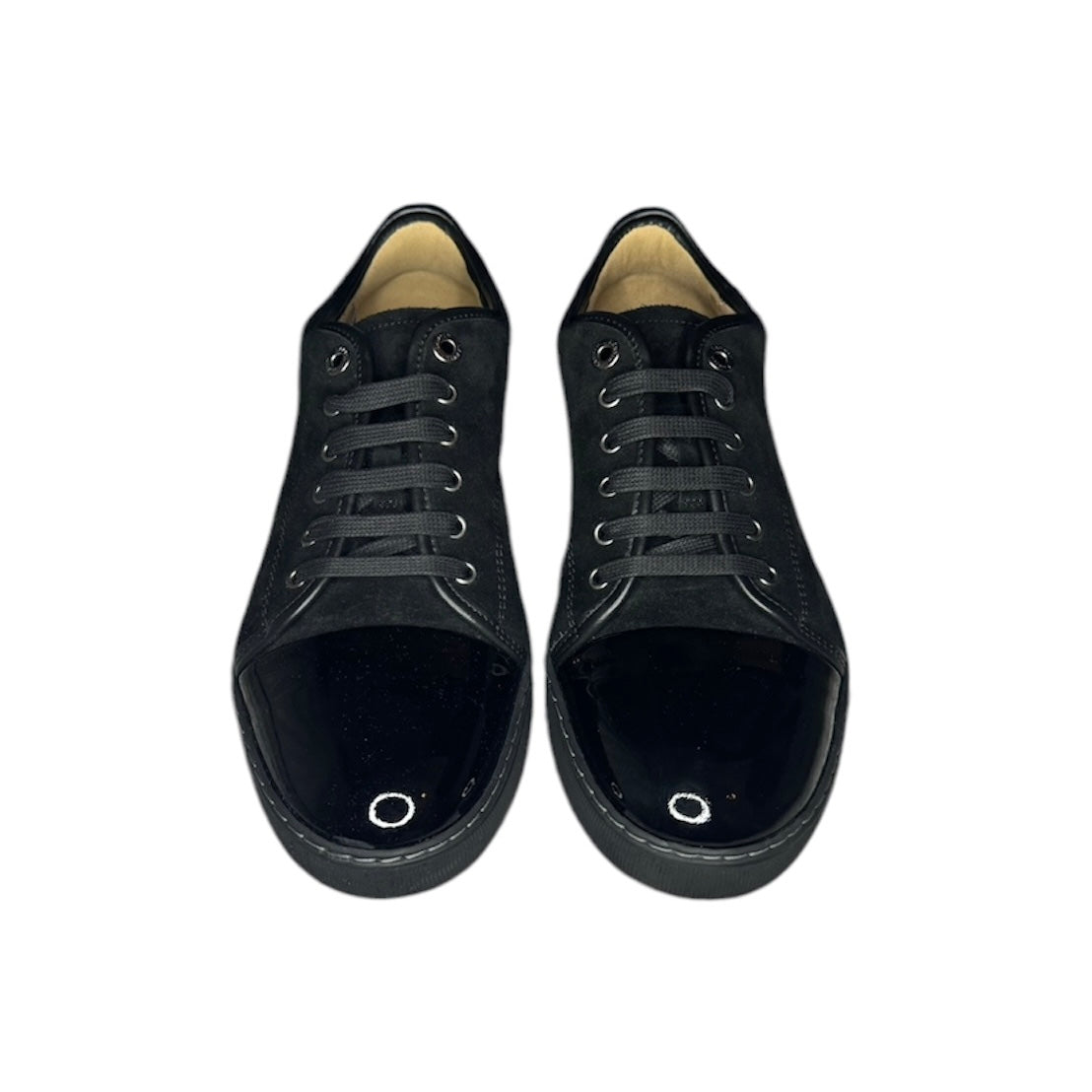 LANVIN DBB1 CAP TOE SNEAKER BLACK | EU 41