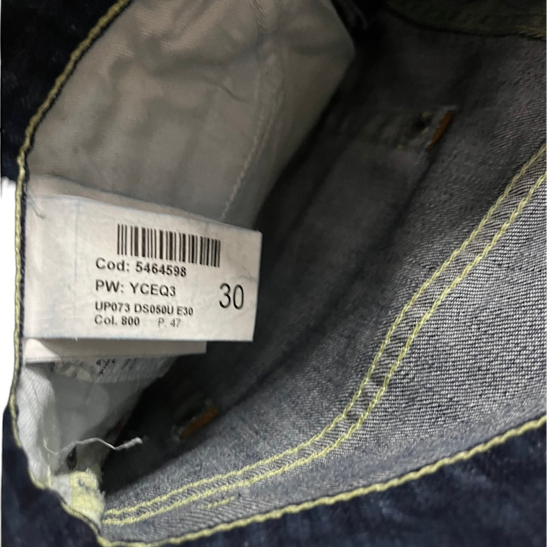 DONDUP BLUE SAMMY SLIM FIT JEANS / EU 30