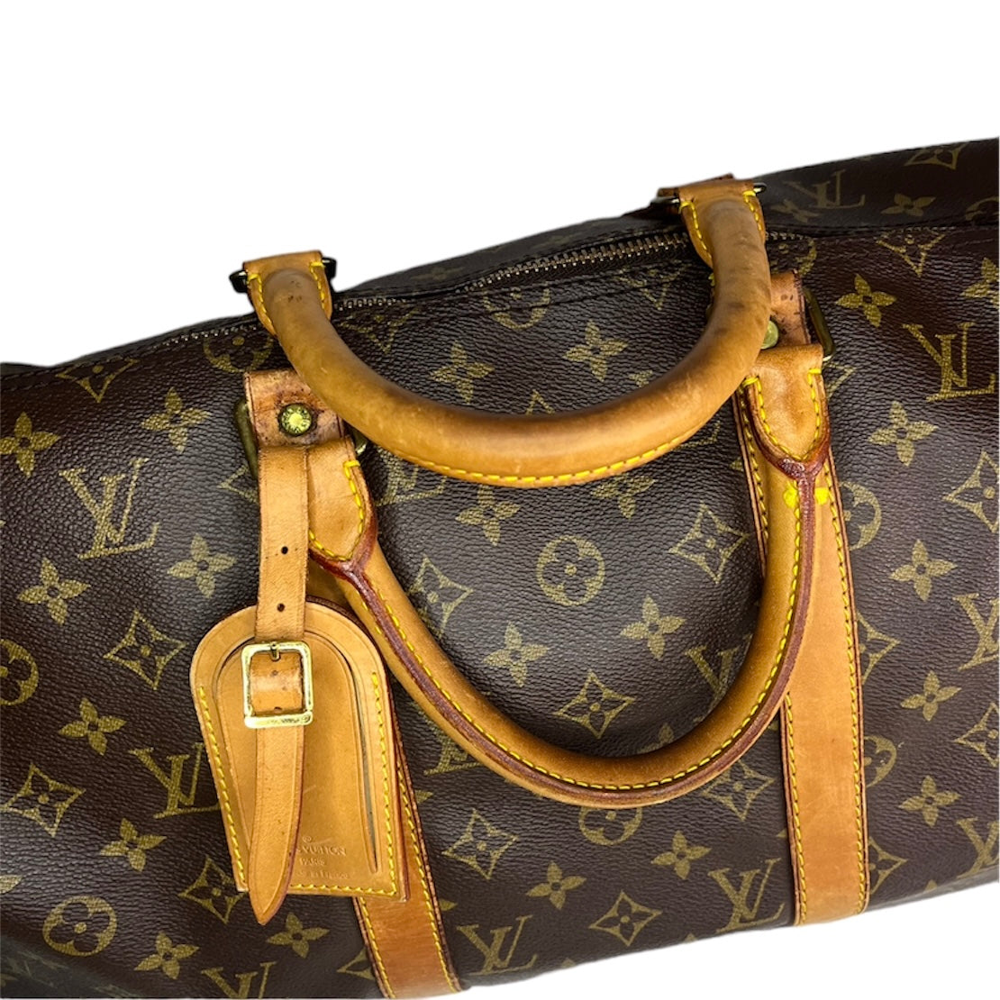 LOUIS VUITTON VINTAGE KEEPALL BOSTON BAG / 50