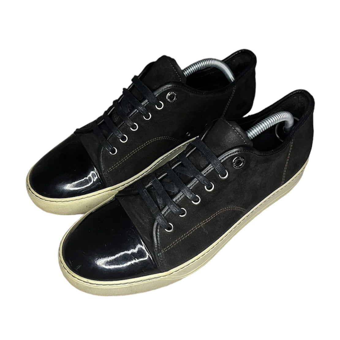 LANVIN BROWN DBB1 SUEDE SNEAKER / UK 8