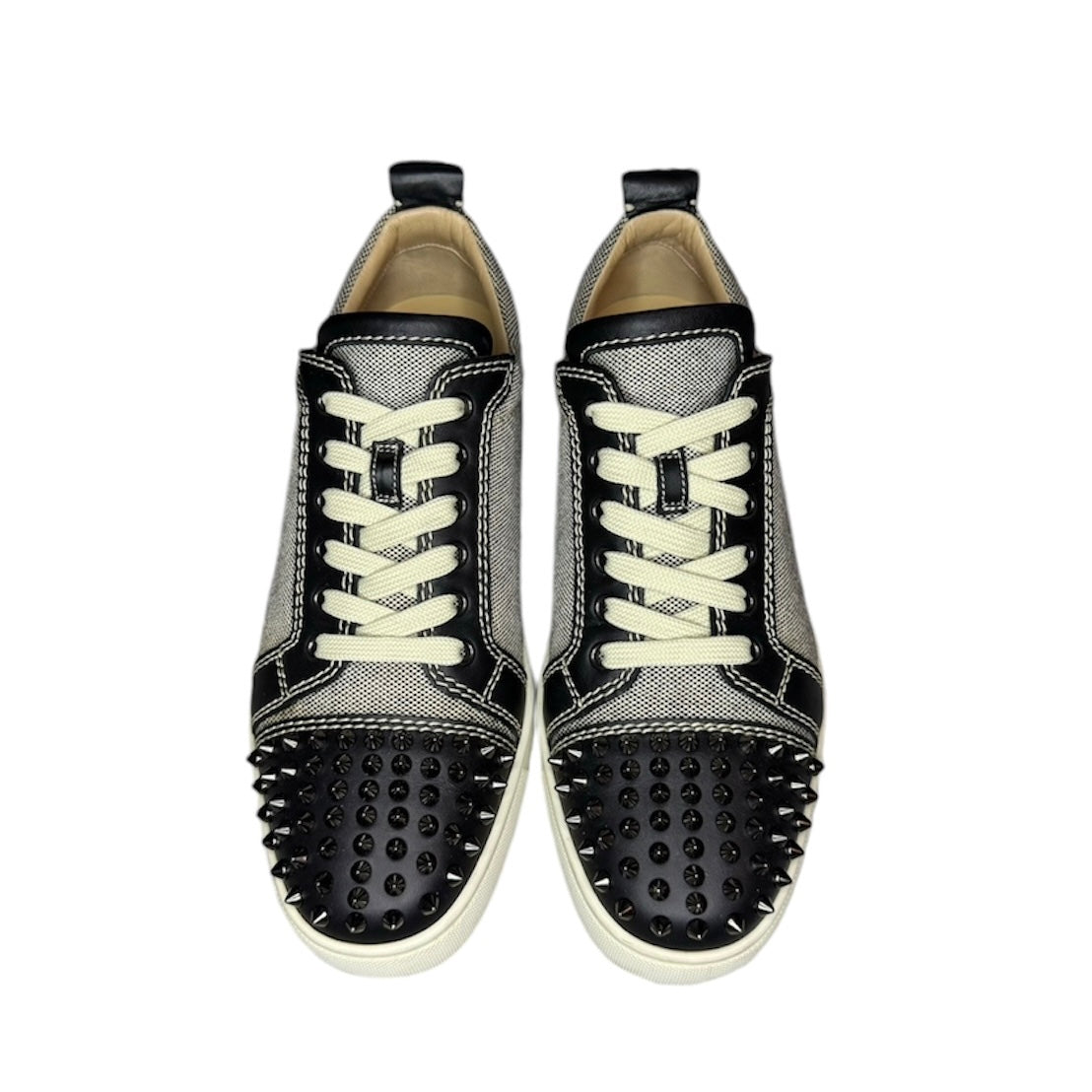 LOUBOUTIN LOUIS JUNIOR SNEAKERS GREY | SIZE: 41.5