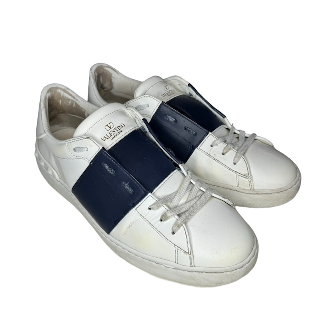 VALENTINO NAVY OPEN SNEAKERS / EU 43