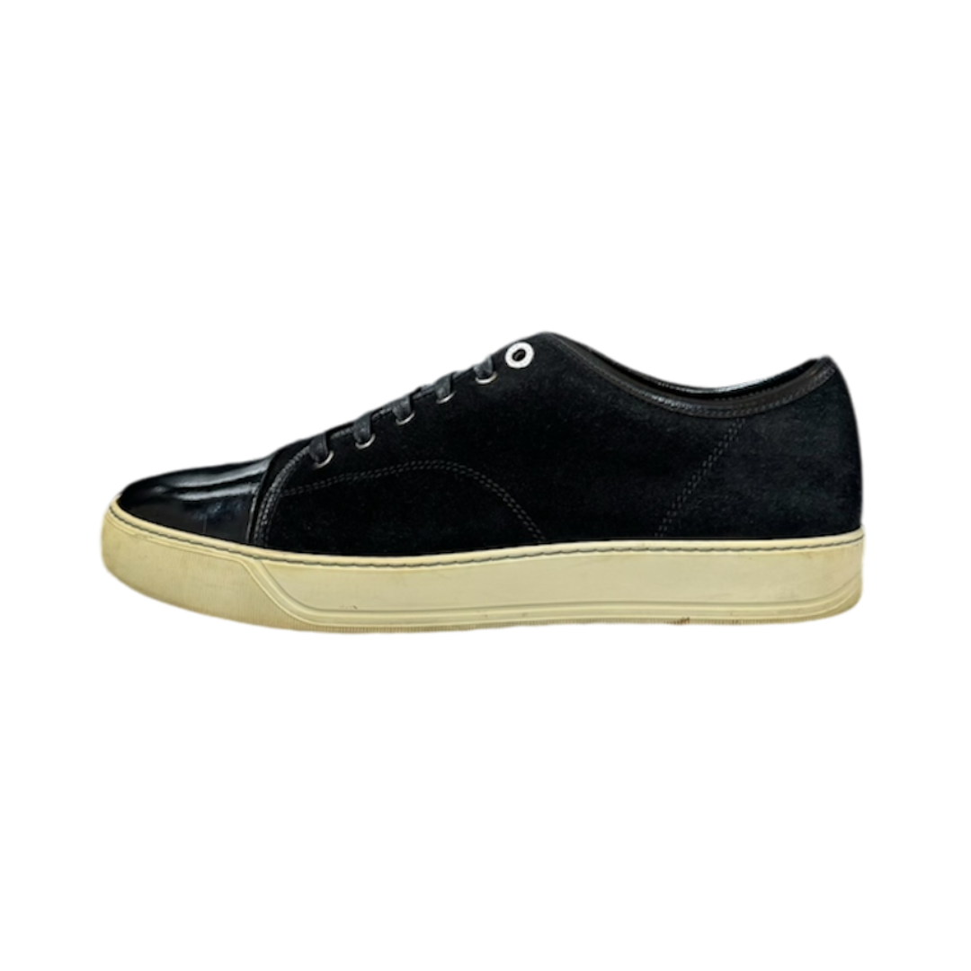 LANVIN DBB1 CAP TOE SNEAKER BLACK | EU 42