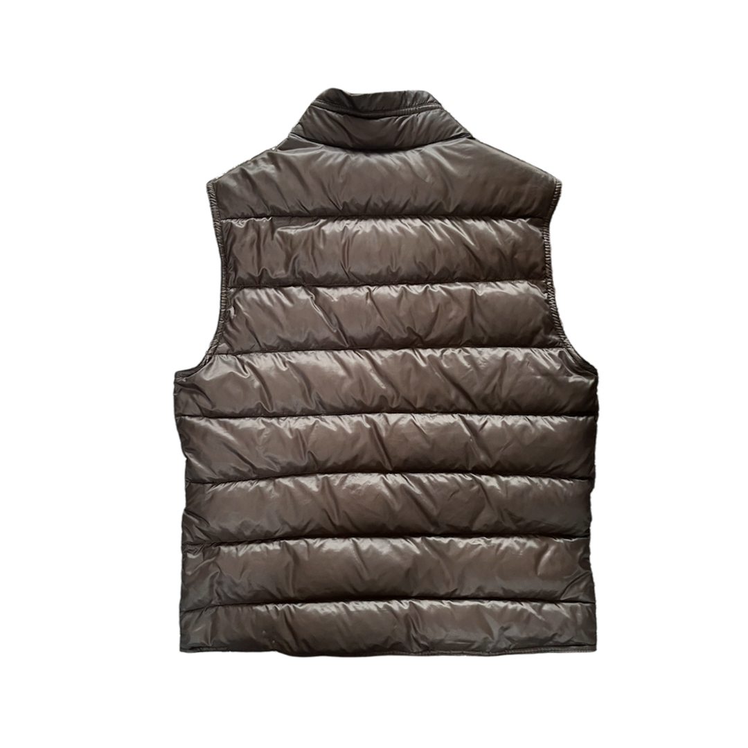 MONCLER BROWN GUI GILET / 1