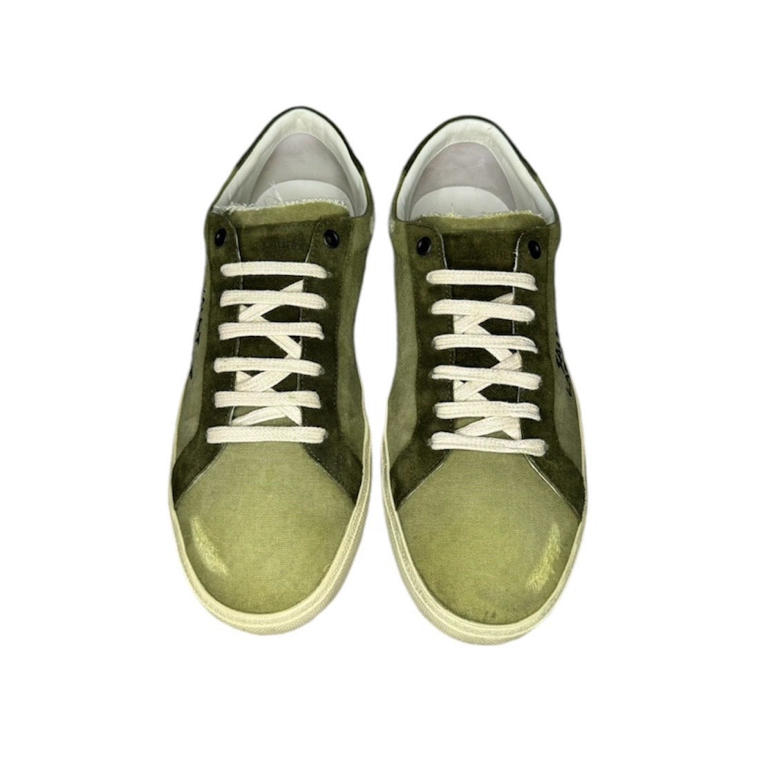 SAINT LAURENT COURT CLASSIC GREEN | EU 43.5