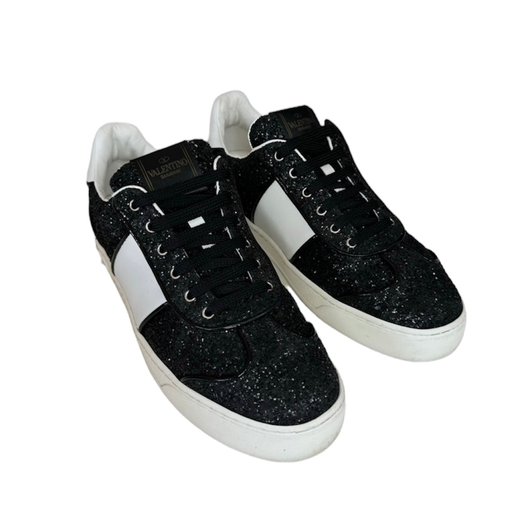 VALENTINO FLYCREW GLITTER SNEAKER | EU 39.5