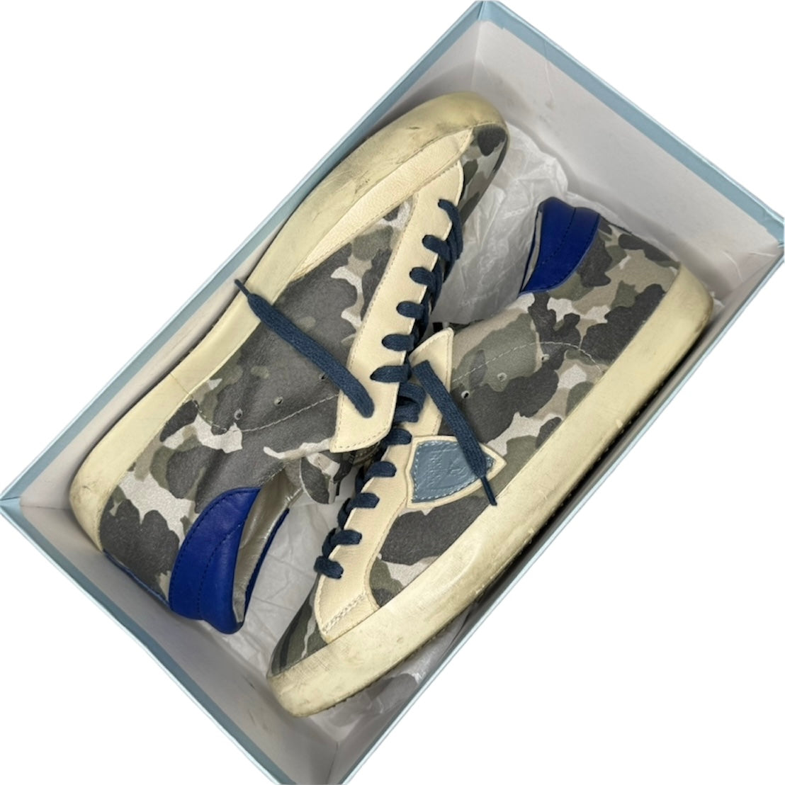 PHILIPPE MODEL PRSX CAMO SNEAKER / EU 43