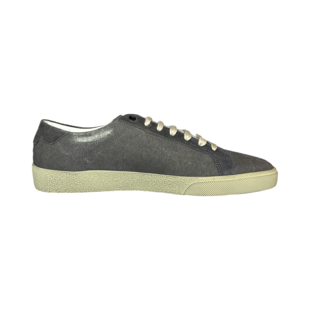 SAINT LAURENT COURT CLASSIC SNEAKER GREY | SIZE: 45