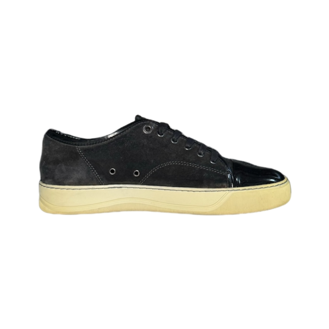 LANVIN BLACK SUEDE DBB1 SNEAKER / UK 5