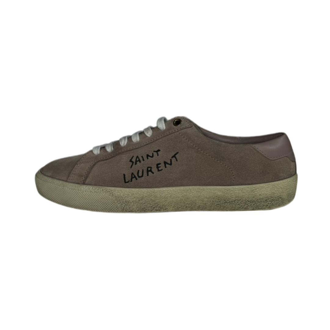 SAINT LAURENT BEIGE SUEDE SL 06 SNEAKER / EU 40