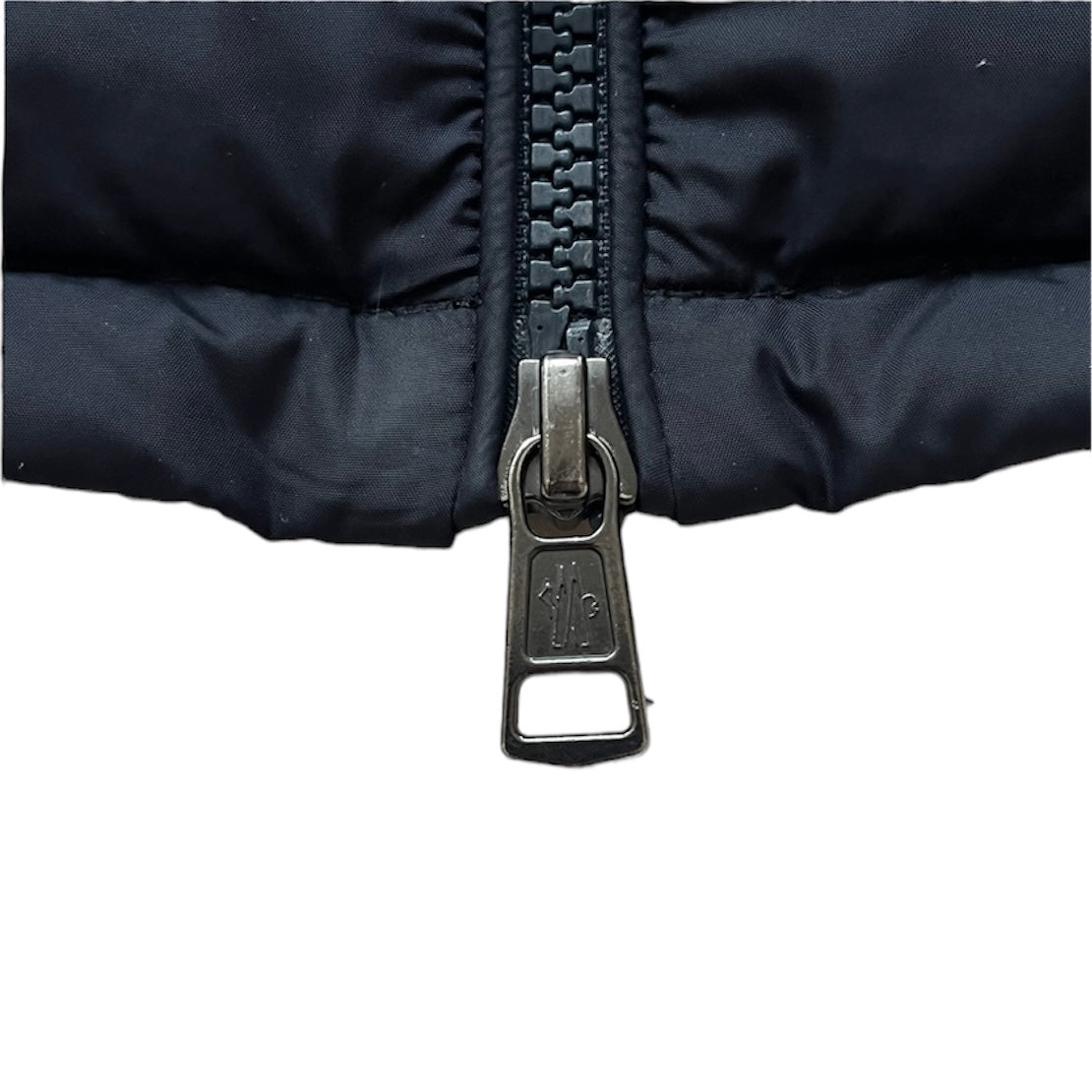 MONCLER NAVY TRICOT CARDIGAN / S