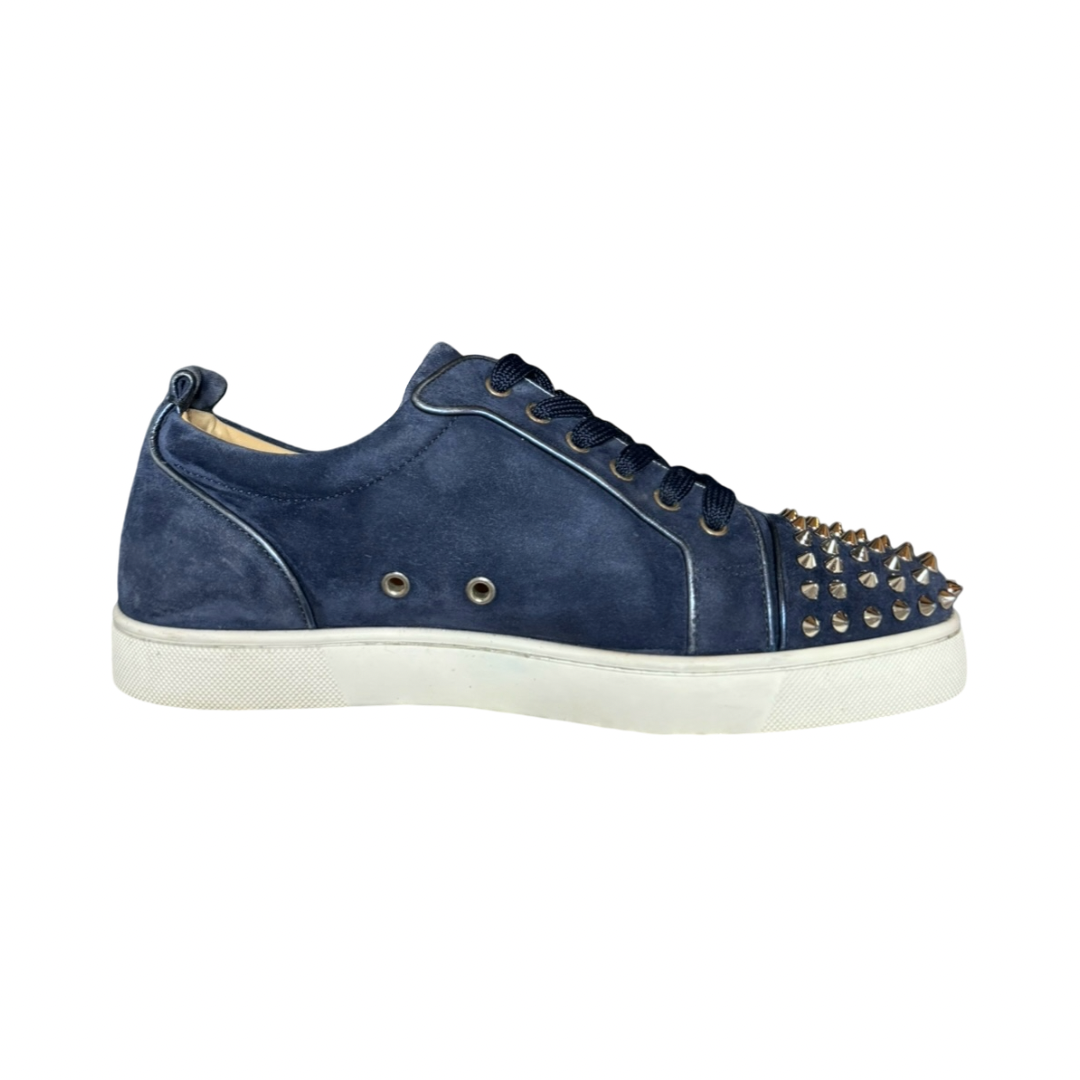 LOUBOUTIN LOUIS JUNIOR SNEAKER BLUE | EU 42