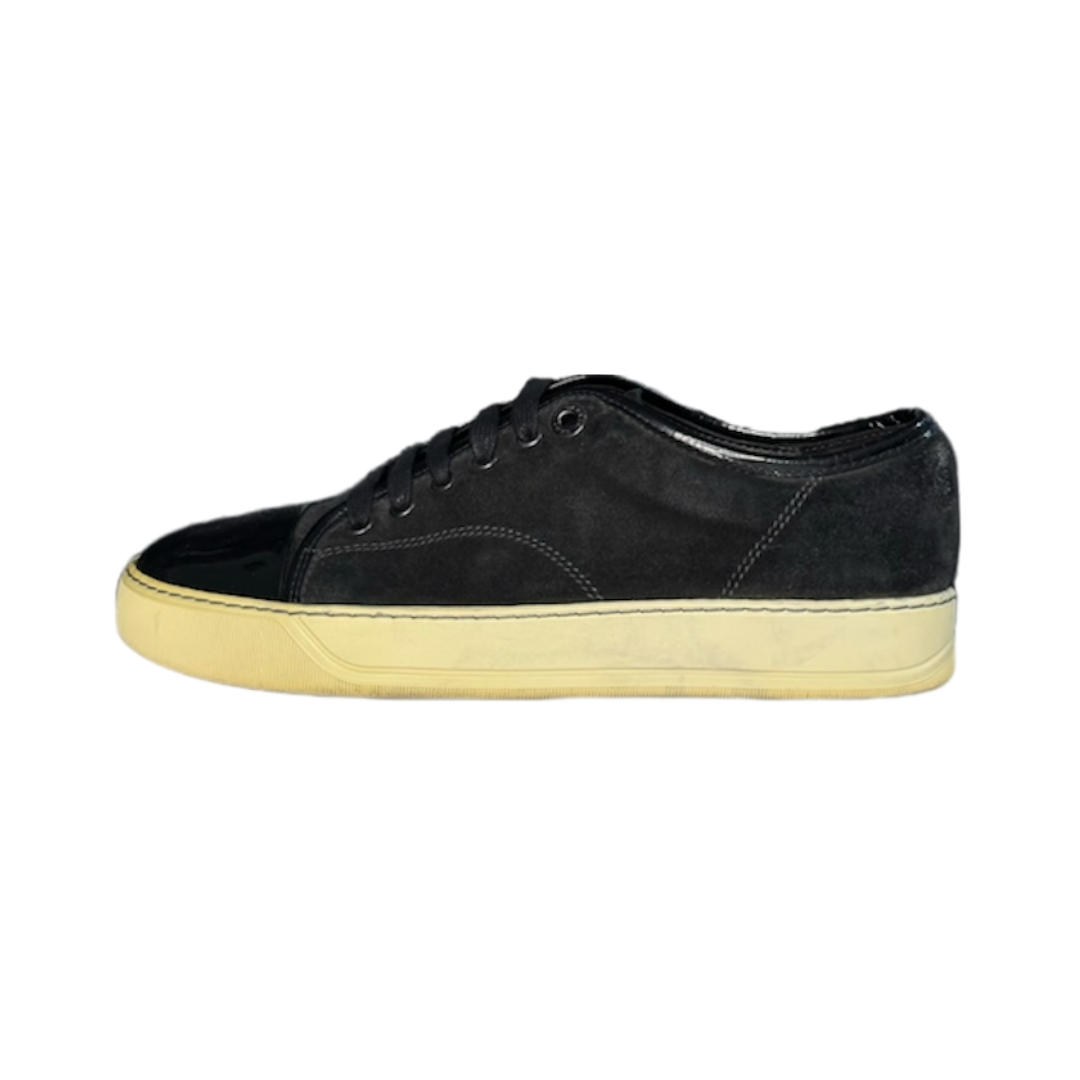 LANVIN BLACK SUEDE DBB1 SNEAKER / UK 5