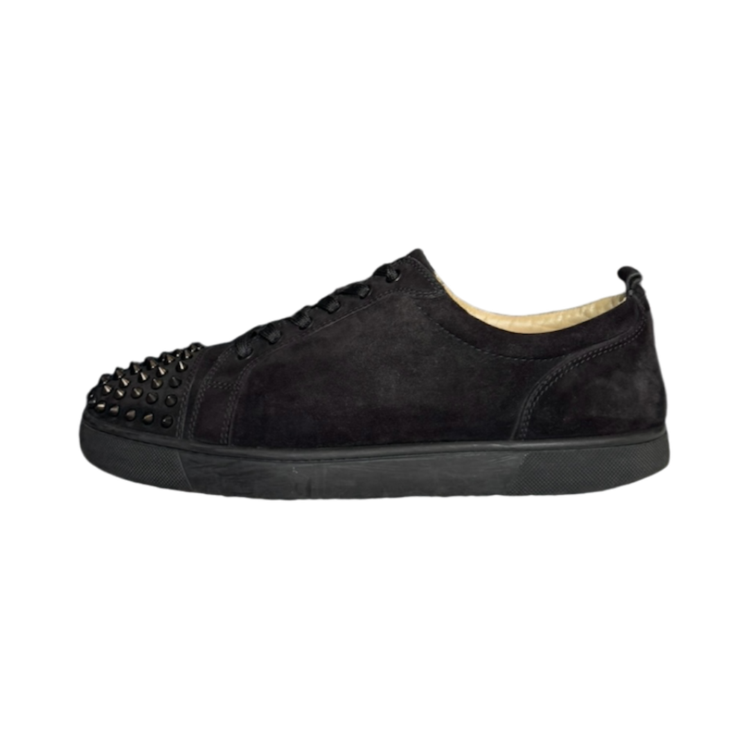 LOUBOUTIN LOUIS JUNIOR SNEAKER BLACK | SIZE: 44