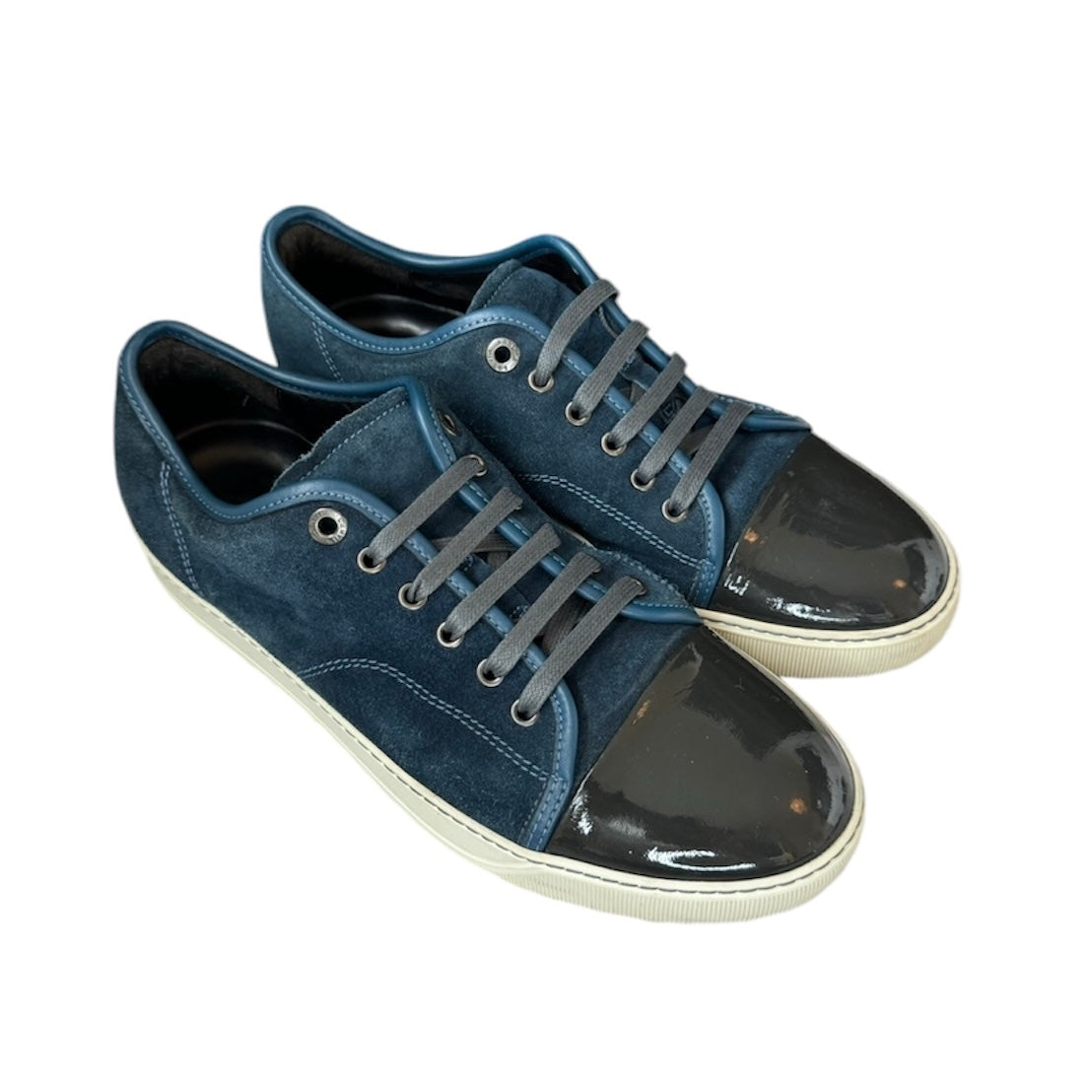 LANVIN DBB1 CAP TOE SNEAKER BLUE | EU 41