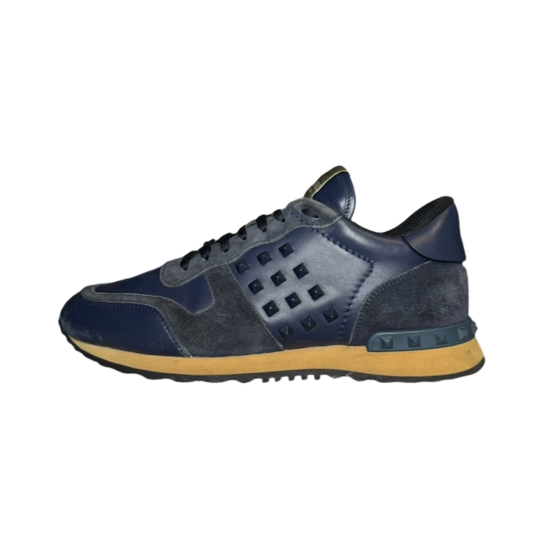 VALENTINO ROCKRUNNER SNEAKER NAVY | SIZE: 42