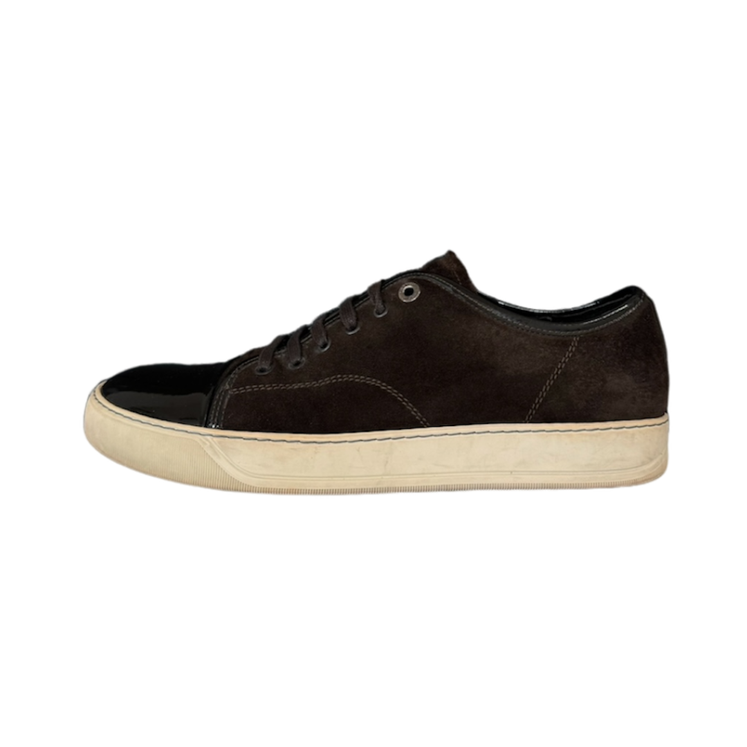 LANVIN DBB1 SUEDE BROWN SNEAKERS | EU 44