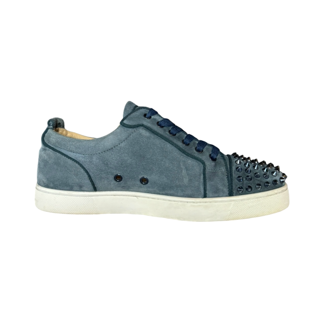 LOUBOUTIN LOUIS JUNIOR SNEAKER WASHED BLUE | EU 42.5