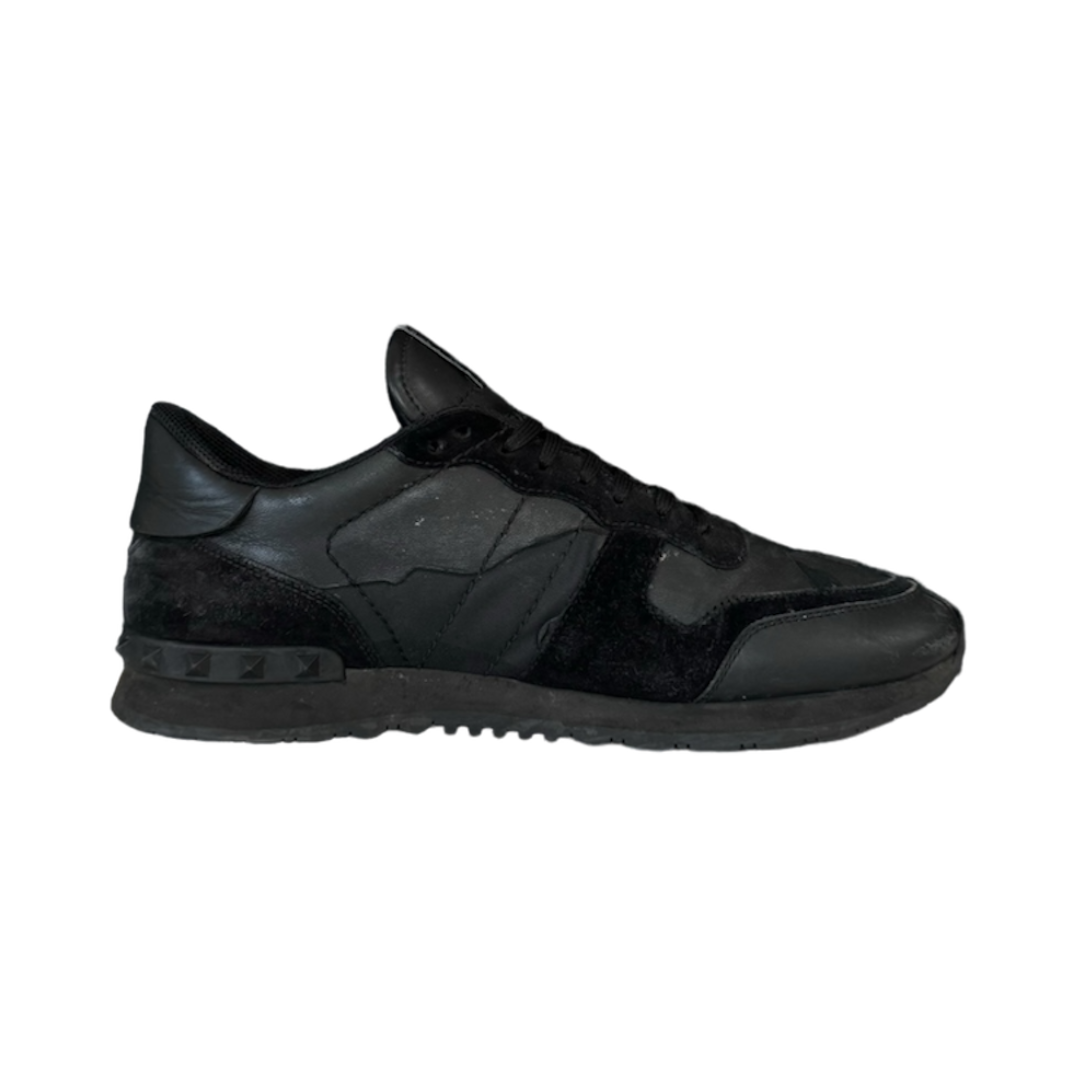 VALENTINO ROCKRUNNER BLACK SNEAKER | EU 43