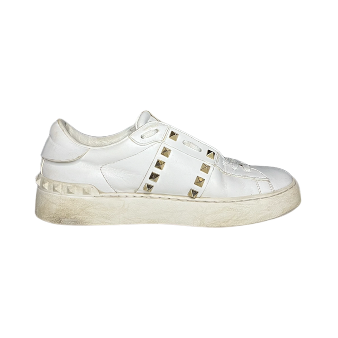 VALENTINO WHITE ROCKSTUD SNEAKER / EU 37