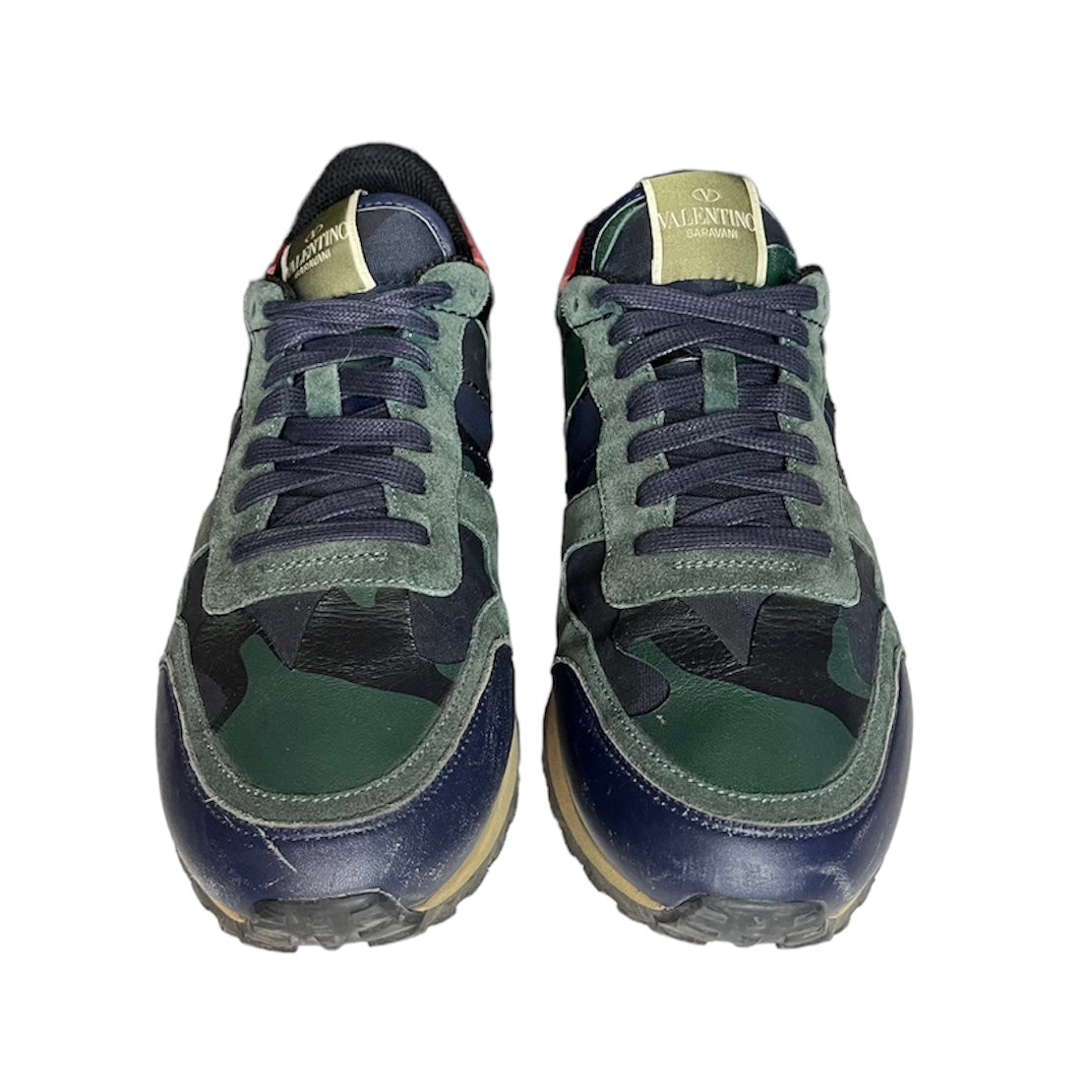 VALENTINO GREEN ROCKRUNNER SNEAKER