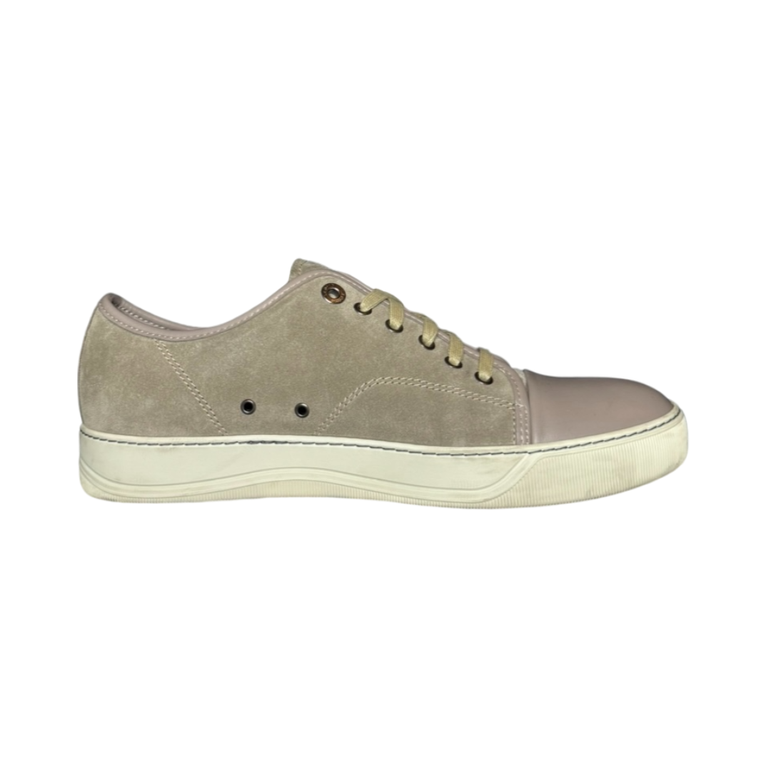 LANVIN DBB1 CAP TOE SNEAKER BEIGE | SIZE: 7