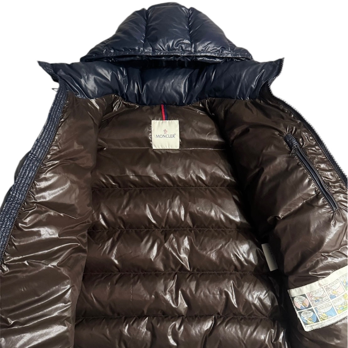 MONCLER MAYA JACKET NAVY | SIZE: 3