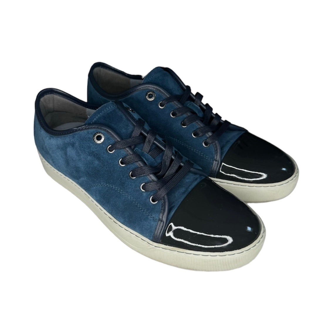 LANVIN BLUE DBB1 SUEDE SNEAKER / UK 9