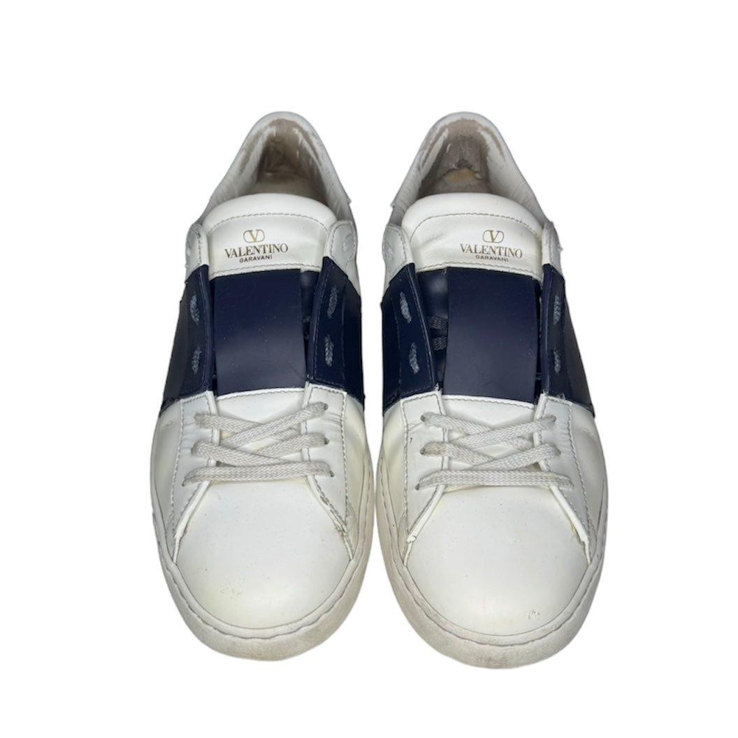 VALENTINO NAVY OPEN SNEAKERS / EU 43