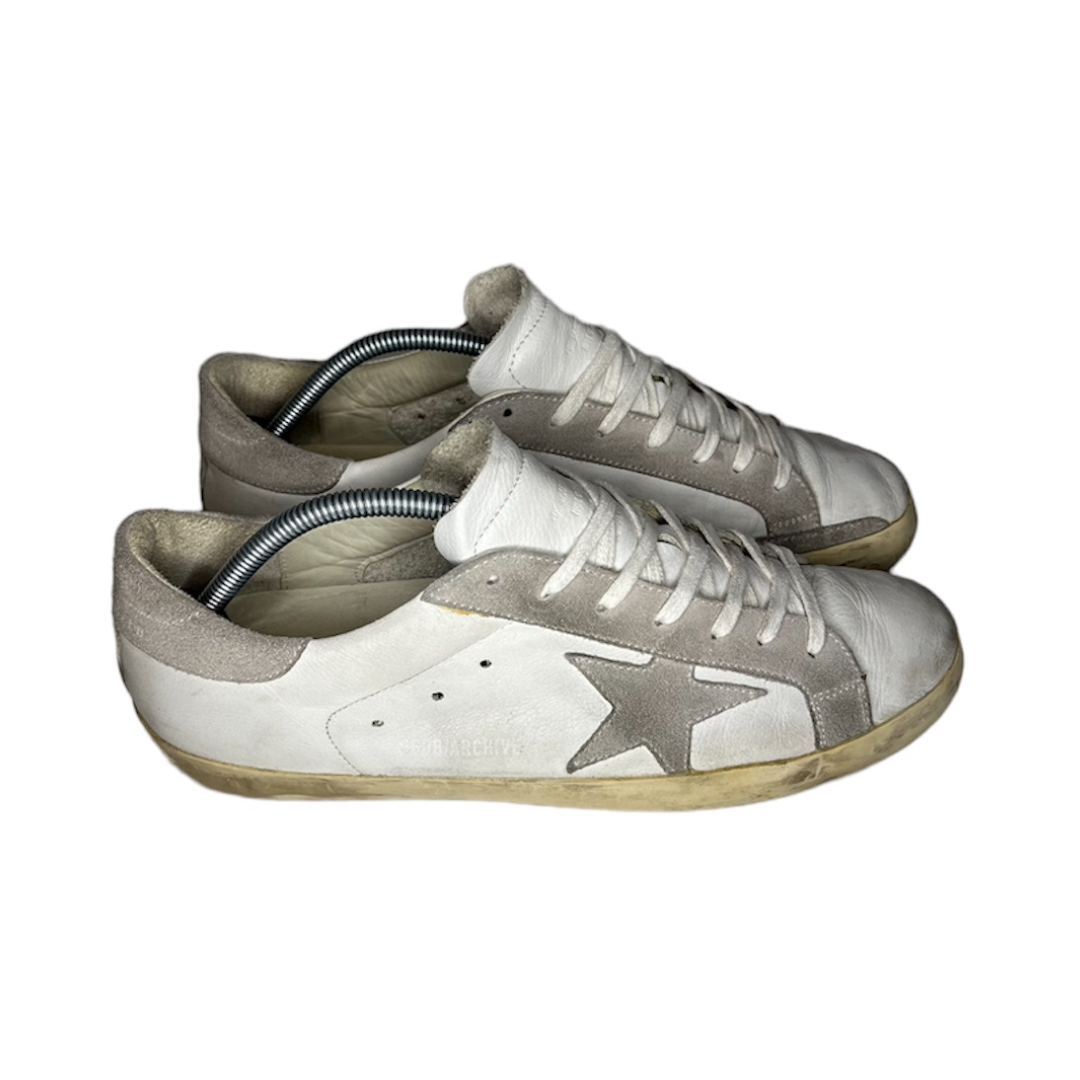 GOLDEN GOOSE WHITE ARCHIVE SNEAKER / EU 43