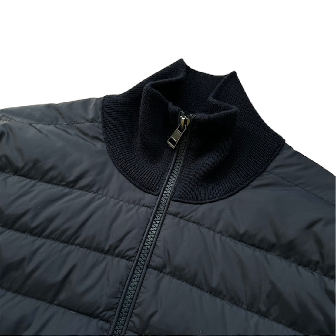 MONCLER BLUE TRICOT CARDIGAN | S