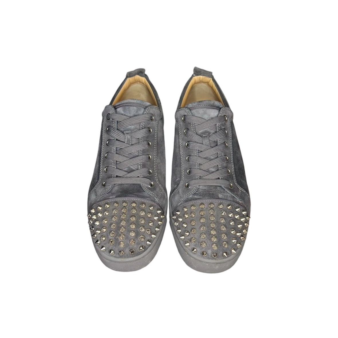 LOUBOUTIN LOUIS JUNIOR SNEAKER GREY | SIZE: 43.5