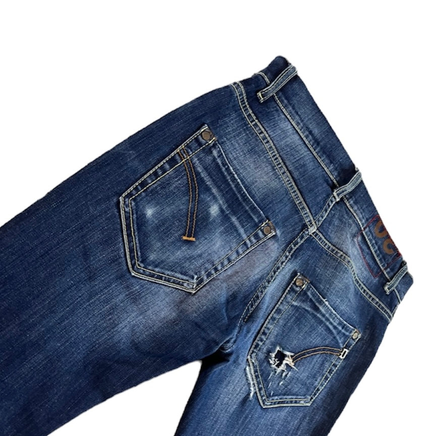 DONDUP BLUE SAMMY SLIM FIT JEANS / EU 30