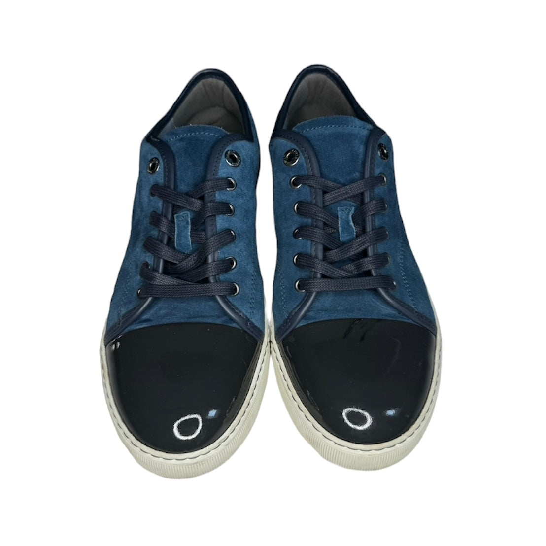 LANVIN BLUE DBB1 SUEDE SNEAKER / UK 9