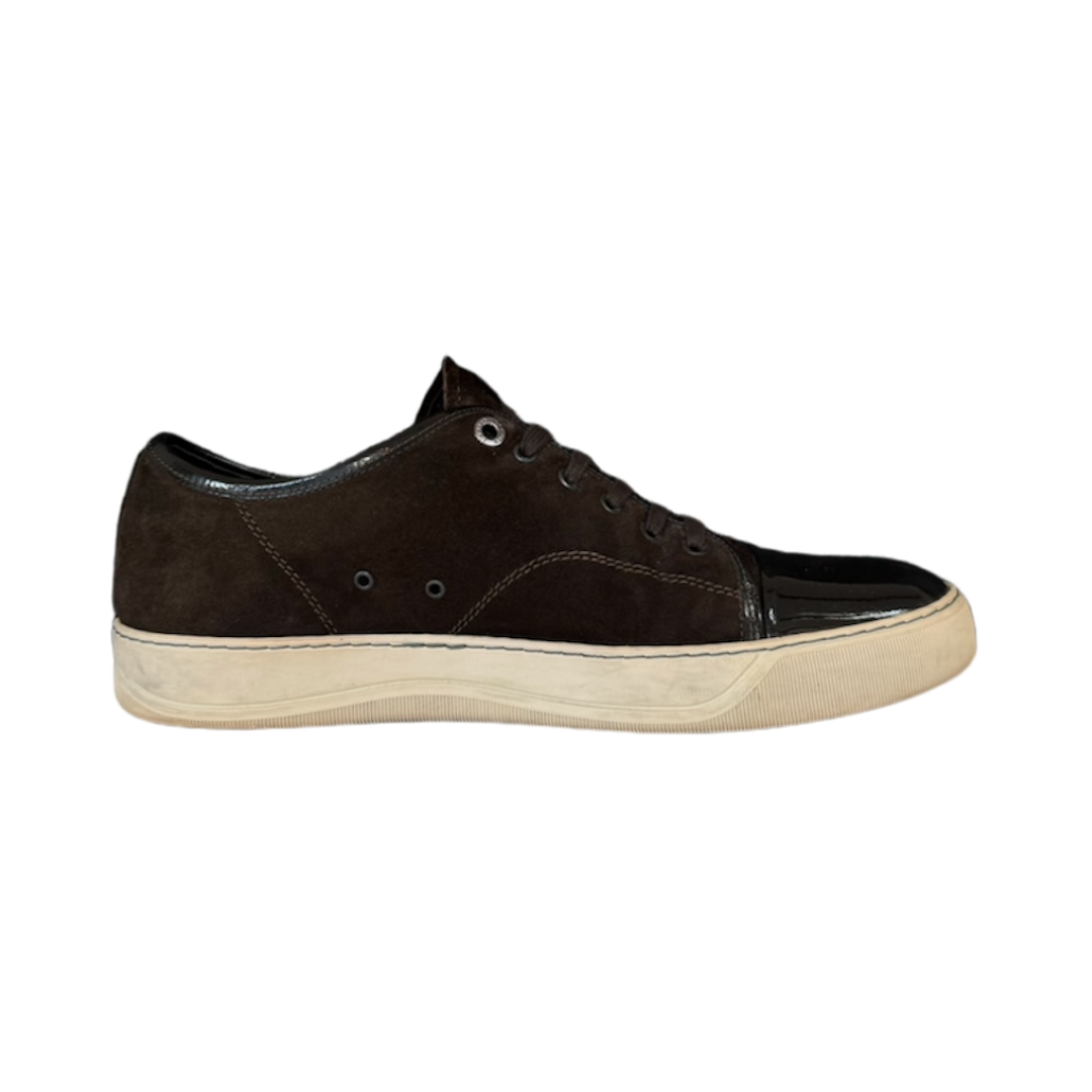 LANVIN DBB1 SUEDE BROWN SNEAKERS | EU 44